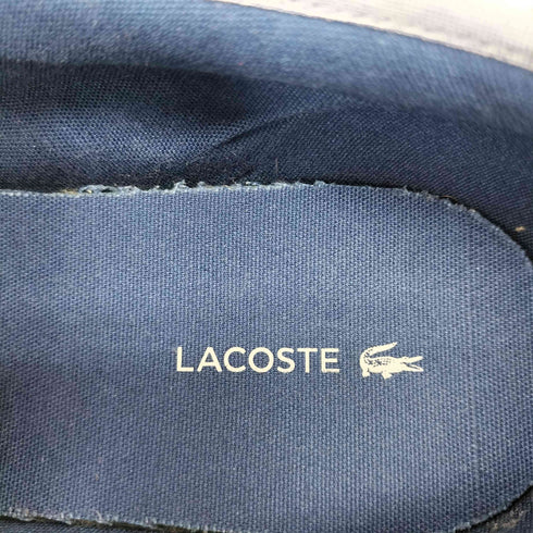 ラコステ LACOSTE ワンポイントロゴ スリッポン メンズ EUR:42