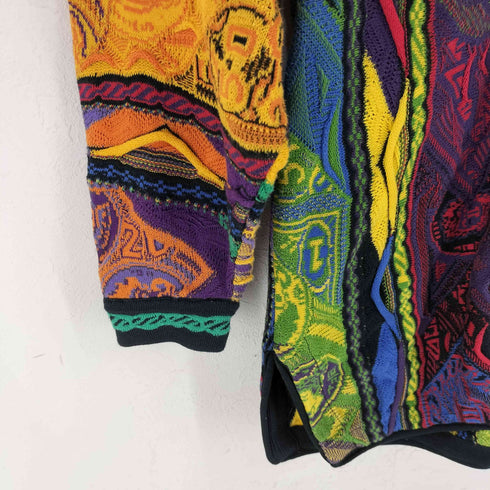 クージー COOGI オーストラリア製 90S 3D ニットシャツ メンズ import:M