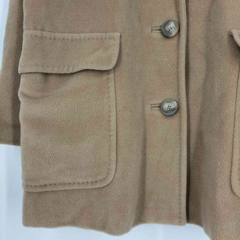 マックスマーラ MAX MARA イタリア製 銀タグ カシミヤ 10% コート レディース JPN:38