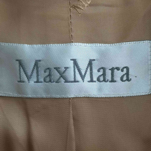 マックスマーラ MAX MARA イタリア製 銀タグ カシミヤ 10% コート レディース JPN:38
