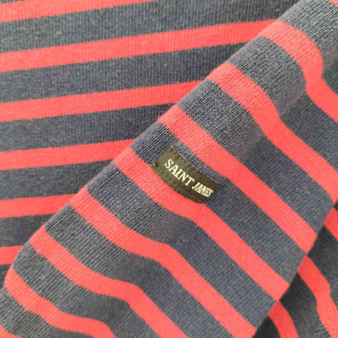 セントジェームス SAINT JAMES フランス製 ボーダー ボートネック バスクシャツ メンズ US:42