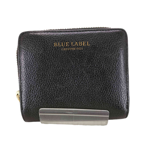 ブルーレーベルクレストブリッジ BLUE LABEL CRESTBRIDGE ラウンドジップレザーウォレット レディース