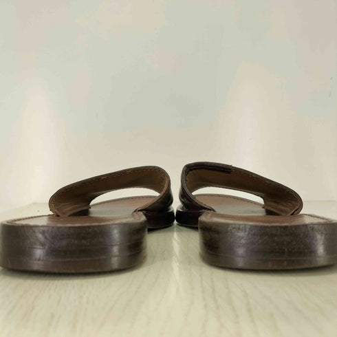 silvano mazza イタリア製 レザーサンダル メンズ