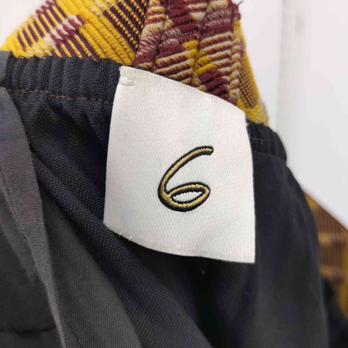 ロクビューティーアンドユースユナイテッドアローズ 6 BEAUTY & YOUTH UNITED ARROWS JACQUARD GOMU PANTS ジャガード ゴム パンツ メンズ M