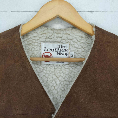 シアーズ Sears 70s suede leather 裏ボア スエードベスト メンズ M