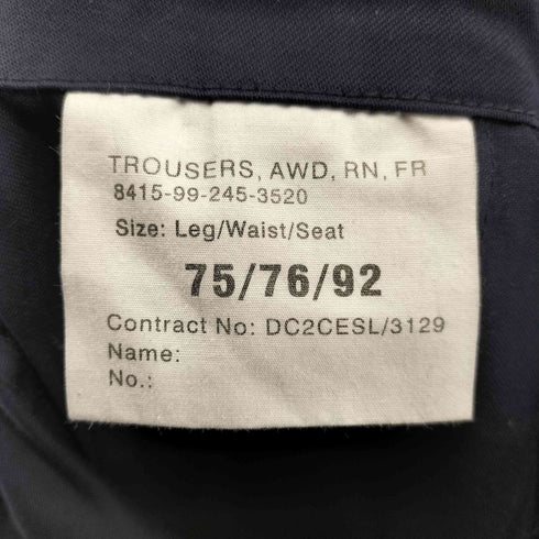 イギリス軍 カーゴトラウザーズ パンツ メンズ L