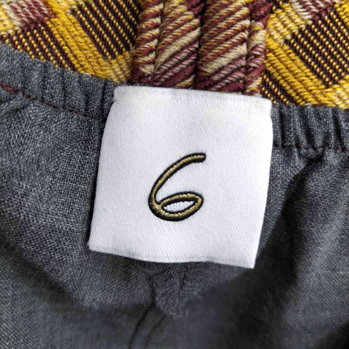 ロクビューティーアンドユースユナイテッドアローズ 6 BEAUTY & YOUTH UNITED ARROWS JACQUARD GOMU PANTS ジャガード ゴム パンツ メンズ S