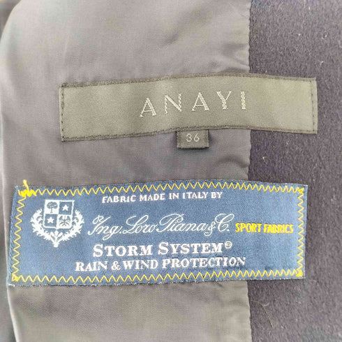 ロロピアーナ Loro Piana 日本製ウールピーコート メンズ