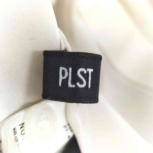 プラステ PLST サテンレギュラーカラーシャツ レディース JPN:S