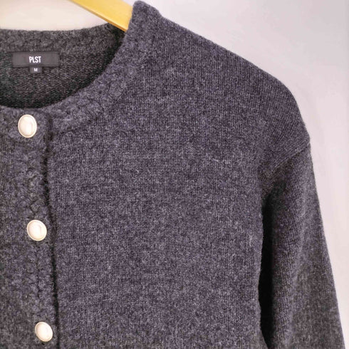プラステ PLST 23AW エクストラファインメリノウール カーディガン レディース JPN:M