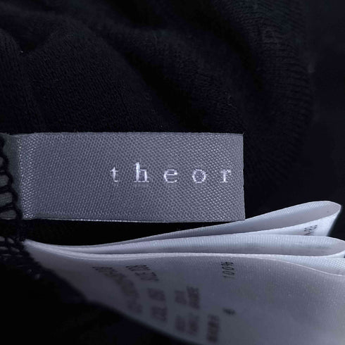 セオリーリュクス theory luxe GRASMERE EDVIN ウール クルーネック ロングスリーブ Tシャツ レディース JPN:38