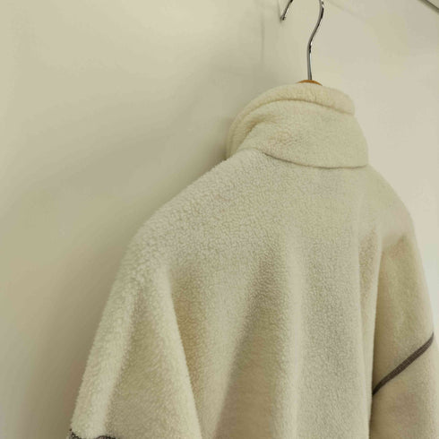 コロンビア Columbia 90S USA製 三角タグ ロゴ刺繍 スタンドネック ボアジャケット メンズ import:M