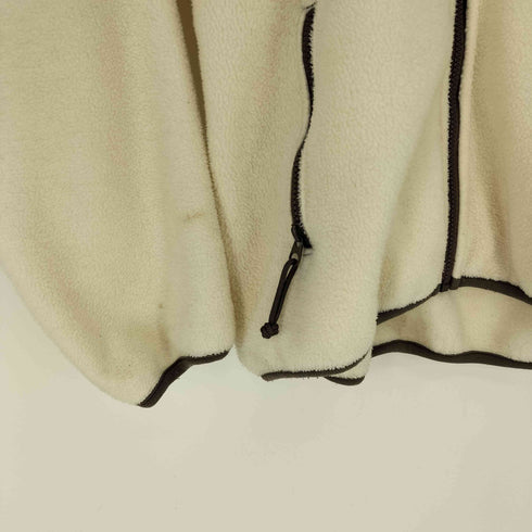 コロンビア Columbia 90S USA製 三角タグ ロゴ刺繍 スタンドネック ボアジャケット メンズ import:M