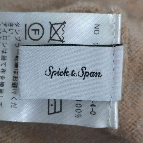 スピックアンドスパン Spick and Span PURE CASHMEREタートル カシミヤ100% レディース