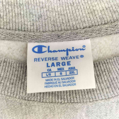 チャンピオン Champion REVERSE WEAVE プリントスウェット メンズ import:L