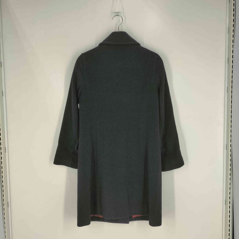 オールドイングランド OLD ENGLAND 裏地玉虫 ウールカシミヤ ダブルブレストコート レディース UK:36