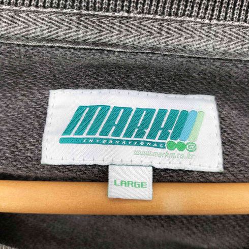 markm ロゴプリント クルーネック スウェット メンズ JPN:L