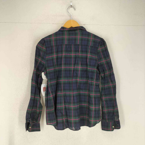 ラルフローレン RALPH LAUREN チェック柄 フリルシャツ レディース 16