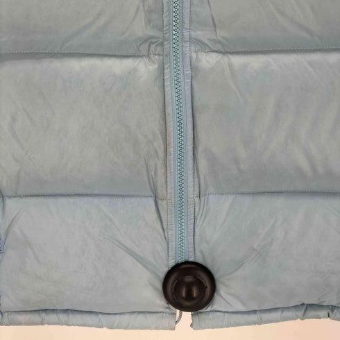 モンクレール MONCLER SKI WEAR 80s アシックス製 ワンポイントロゴ ダウンベスト メンズ 胸囲85 身長160