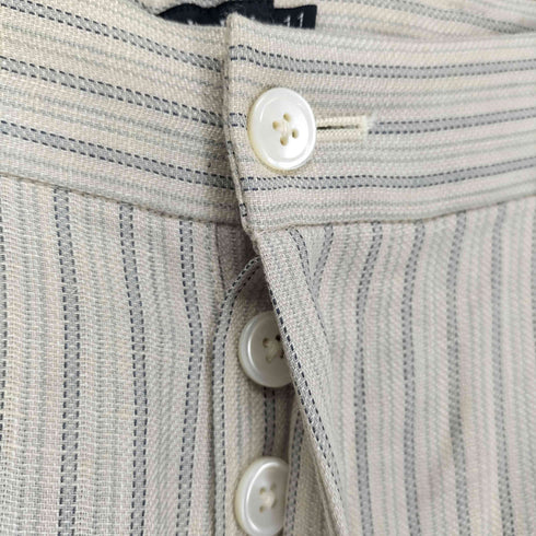 ラルフローレン RALPH LAUREN ウール リネン混 バックアジャスター付き ストライプパンツ レディース 11