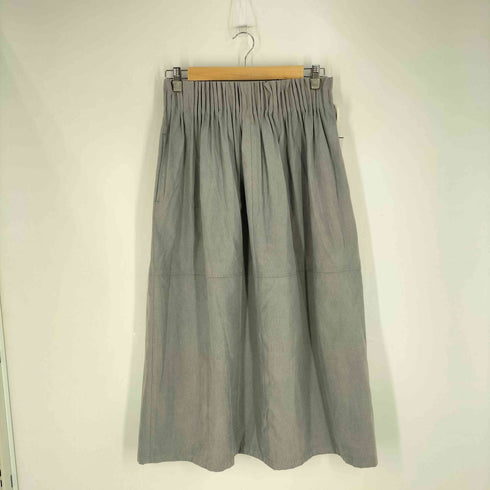 セオリーリュクス theory luxe 24SS FAUX SUEDE ANDRYNA フェイク スウェード ギャザー スカート レディース JPN:40