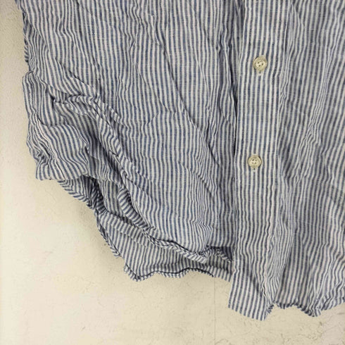 ブルックスブラザーズ BROOKS BROTHERS リネンバンドカラーシャツ メンズ import:M