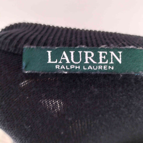 ローレンラルフローレン LAUREN RALPH LAUREN シルク混 切り替えニット レディース XXS