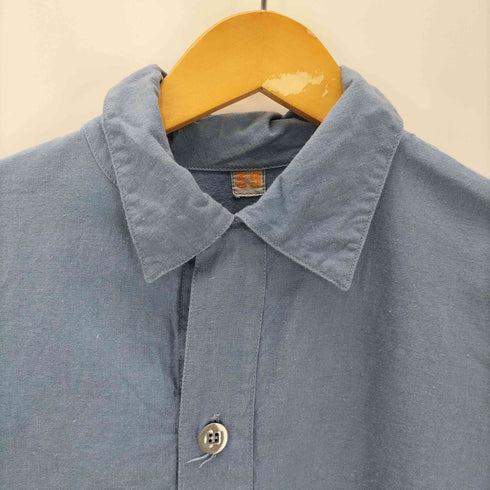 スウィーディシュアーミー SWEDISH ARMY 39 スウェーデン軍 M-55 プルオーバー ミリタリー シャツ メンズ 39