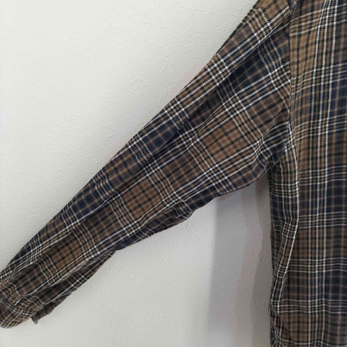 ビームスライツ BEAMS Lights ヘビーウェイト ツイル バンドカラー シャツ メンズ import:L