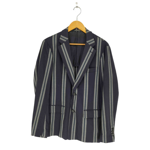 ユナイテッドトウキョウ UNITED TOKYO 2B 背抜き ストライプテーラードジャケット メンズ 1