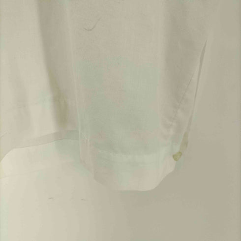 ヒルトン HILTON 70S USA製 両面 ベル 刺繍 S/S 開襟 オープンカラー ボーリング シャツ チェーン ステッチ メンズ import:M