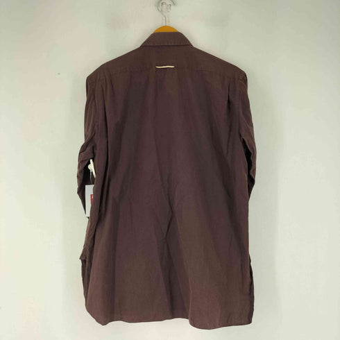ヤエカ YAECA リネン混 プルオーバーL/S シャツ メンズ