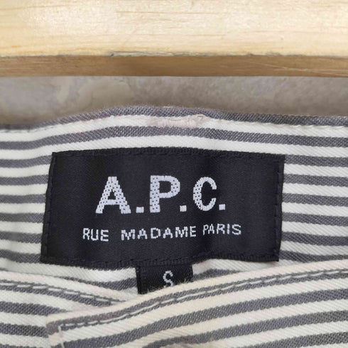 アーペーセー A.P.C. ヒッコリー柄ペインターパンツ メンズ S