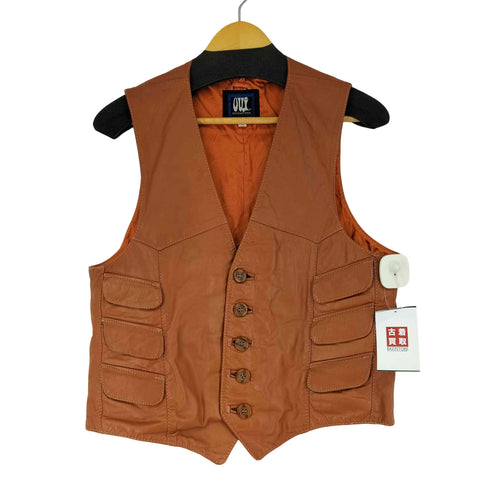 OUI INTERNATIONAL レザーベスト メンズ import:L