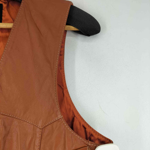 OUI INTERNATIONAL レザーベスト メンズ import:L