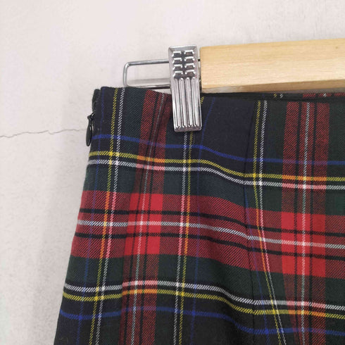 ラルフローレン RALPH LAUREN ウール混 チェックタイトスカート レディース 4