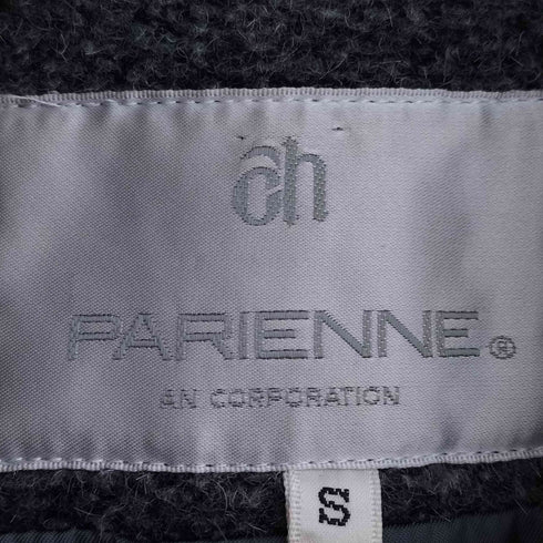 パリエンヌ parienne アルパカ混ウール ナイロン ステンカラーコート レディース JPN:S