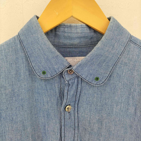 サカイ Sacai 17SS ラウンドカラーシャンブレーシャツ メンズ JPN:3