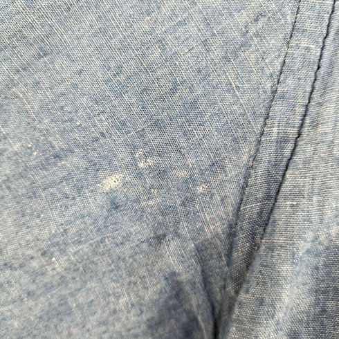 サカイ Sacai 17SS ラウンドカラーシャンブレーシャツ メンズ JPN:3