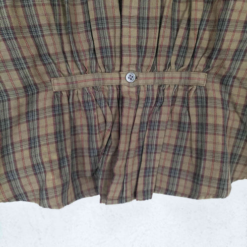 ラルフローレン RALPH LAUREN バンドカラーチェックシャツ レディース 11