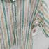 Golden Key 60-70S 開襟 オープンカラー S/S ストライプ クロップド ボックス シャツ メンズ import:M