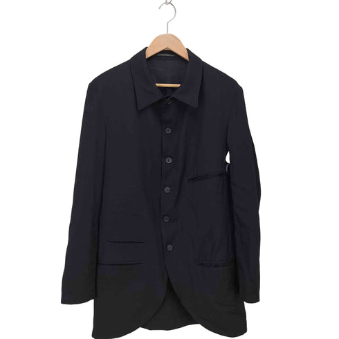 ヨウジヤマモトプールオム Yohji Yamamoto POUR HOMME 20SS 100番ウールギャバジン シワギャバ 燕尾 6B テーラードジャケット archive メンズ JPN:2
