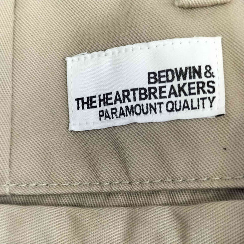 ベドウィンアンドザハートブレイカーズ BEDWIN&THE HEARTBREAKERS コットンギャバジンチノパンツ メンズ