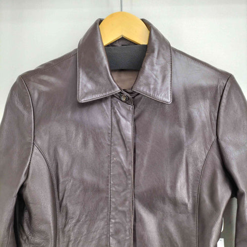 羊革100 レザージャケット レディース import:M
