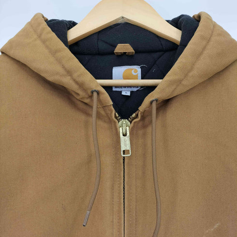 カーハート Carhartt FIRM DUCK INSULATED FLANNEL-LINED ACTIVE JACKET USA製 アクティブジャケット メンズ import:L