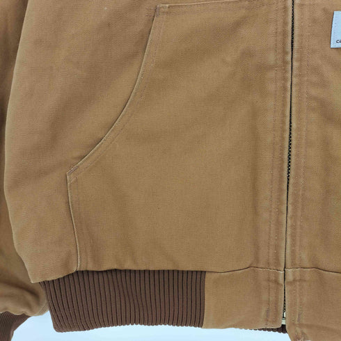 カーハート Carhartt FIRM DUCK INSULATED FLANNEL-LINED ACTIVE JACKET USA製 アクティブジャケット メンズ import:L