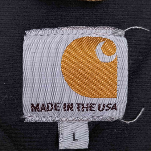 カーハート Carhartt FIRM DUCK INSULATED FLANNEL-LINED ACTIVE JACKET USA製 アクティブジャケット メンズ import:L