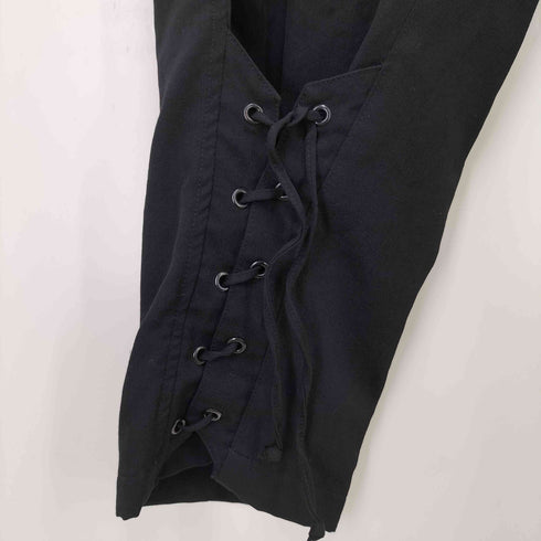 ヨウジヤマモトプールオム Yohji Yamamoto POUR HOMME 19SS 100番 ウールギャバジン 裾 レース編み込み アーミーパンツ ウールスラックス archive メンズ JPN:2