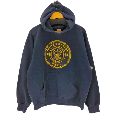 ソフィー SOFFE 90S MADE IN USA プリントプルオーバーパーカー メンズ JPN:L