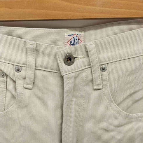 ポストオーバーオールズ POST OVERALLS 日本製 BEDFORD CORD PIKE FIVE POCKET ピケ 5ポケット パンツ メンズ JPN:XS